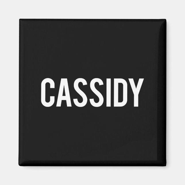 Cidy - Cool New Funny Name Fan Gift Tee  Magnet (Vorne)