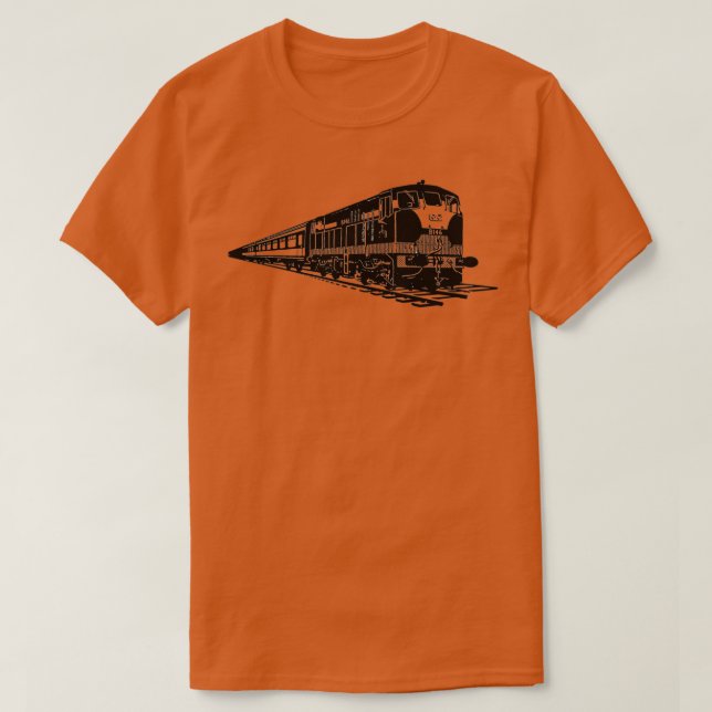 CIE-Zug aus den 70er Jahren T-Shirt (Design vorne)