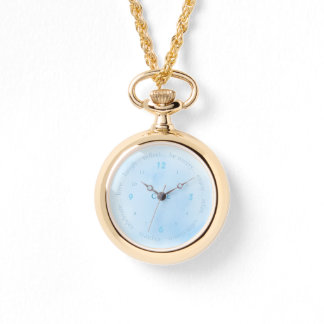 Ciele Gold Necklace Watch Armbanduhr