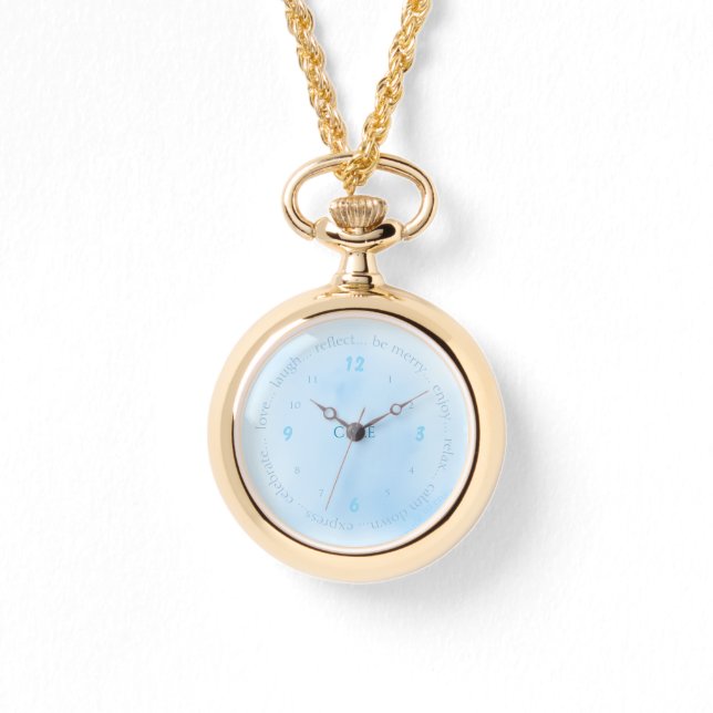 Ciele Gold Necklace Watch Armbanduhr (Vorderseite)