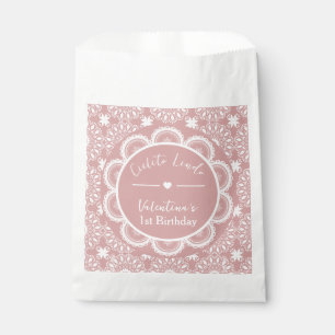 Cielito Lindo 1. Geburtstag Rosa Geschenktütchen