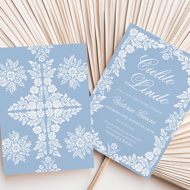 Cielito Lindo Baby, Dusche Einladung (Von Creator hochgeladen)