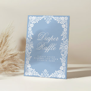 Cielito Lindo Baby Dusche Windeln Raffle Schild