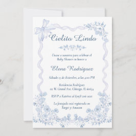 Cielito Lindo Baby Shower Einladung Vorlage