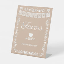 Cielito Lindo Baby Shower Geschenke Beige