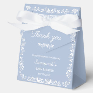 Cielito Lindo Blaues Babyshower-Geschenkbox Geschenkschachtel