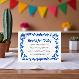 Cielito Lindo  blue white  books for baby  Begleitkarte
