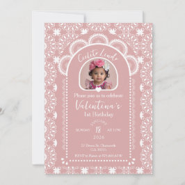 Cielito Lindo Einladung 1. Geburtstag mit Foto