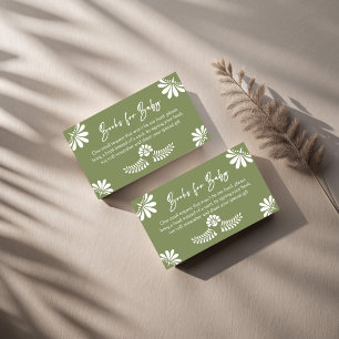 Cielito lindo green Mexican fiesta Buchanfrage Begleitkarte