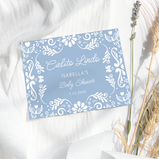 Cielito Lindo Mexican Baby Dusche Danke Karte (Von Creator hochgeladen)