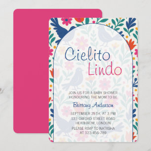 Cielito Lindo Mexican Baby Shower Einladung