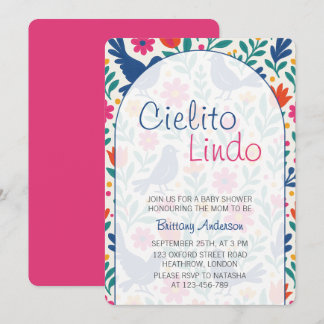 Cielito Lindo Mexican Baby Shower Einladung