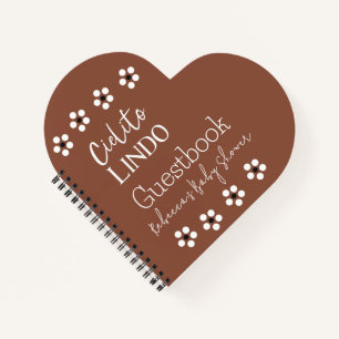 Cielito Lindo Mexican Fiesta Baby Shower Guestbook Notizbuch