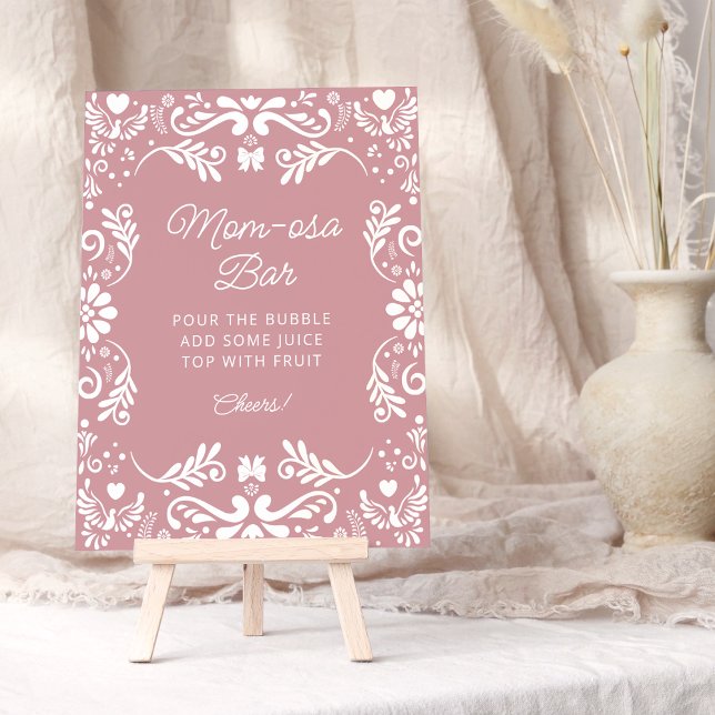 Cielito Lindo Mexican Girl Baby Shower Mama-osa Ba Poster (Von Creator hochgeladen)