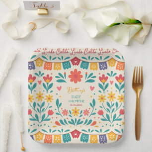 Cielito Lindo Mexikanische Babyparty-Fiesta Pappteller