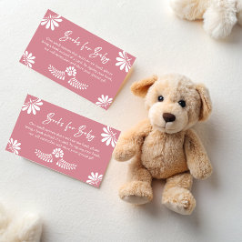 Cielito lindo staubige rosa Buchanfrage Begleitkarte