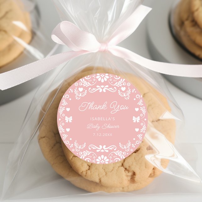 Cielito Lindo Talavera Mexican Baby Show Vielen Da Runder Aufkleber (Von Creator hochgeladen)