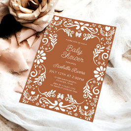 Cielito Lindo Talavera Mexican Baby Shower Invitat Einladung