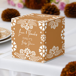 Cielito lindo Terracotta Babydusche bevorzugt Geschenkschachtel