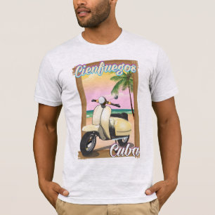 Cienfuegos City Kuba Reiseplakat T-Shirt