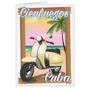 Cienfuegos City Kubanisches Reiseplakat