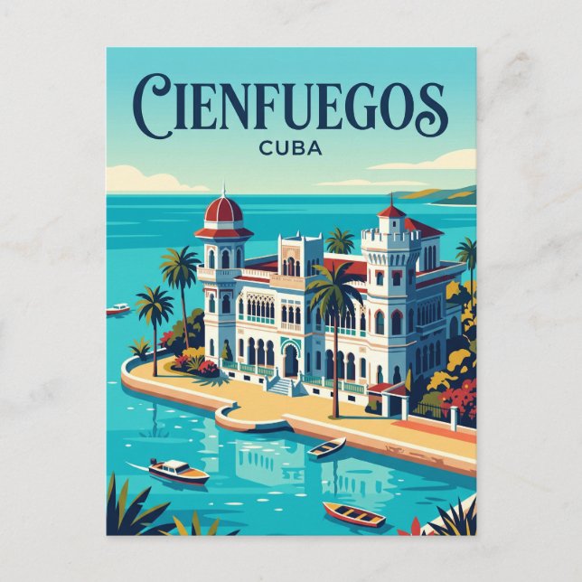 Cienfuegos Kuba Postkarte (Vorderseite)