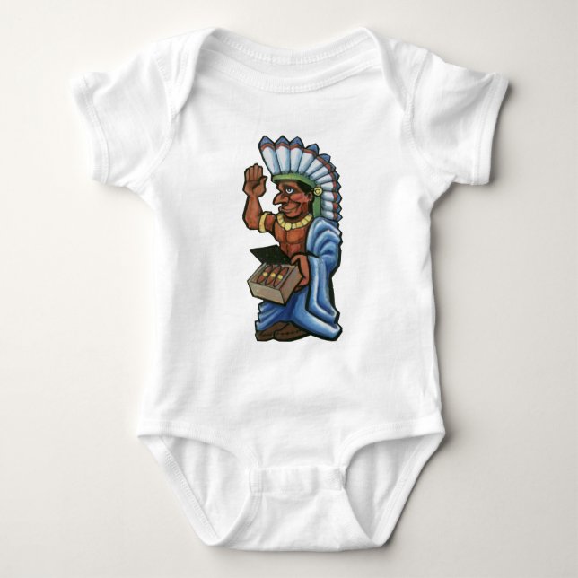 Cigar Indian Baby Strampler (Vorderseite)