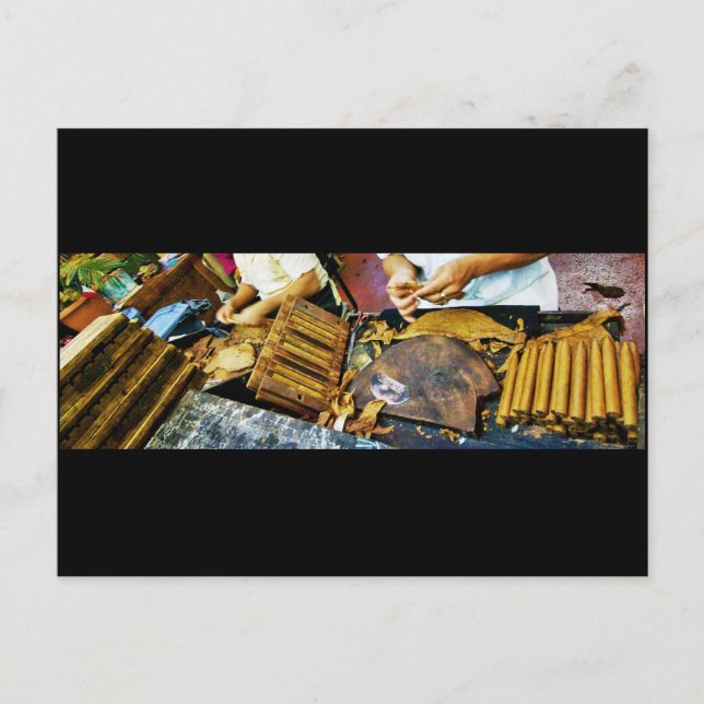 Cigar Making on Arthur Avenue Postcard Postkarte (Vorderseite)