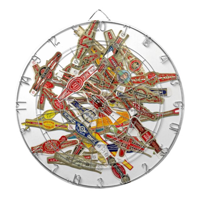 Cigar Ring Wrappers Dartscheibe (vorne)
