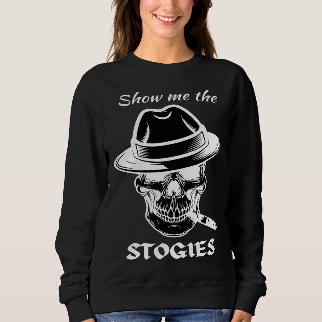 Cigar Smoking Cubano Cuban Gotta Tap Dat Ash Cuba  Sweatshirt (Vorderseite)