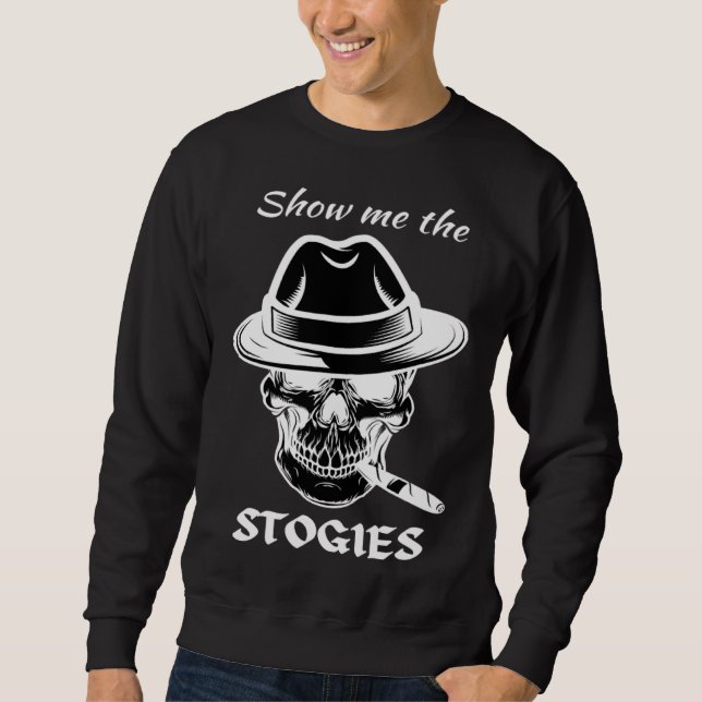 Cigar Smoking Cubano Cuban Gotta Tap Dat Ash Cuba  Sweatshirt (Vorderseite)