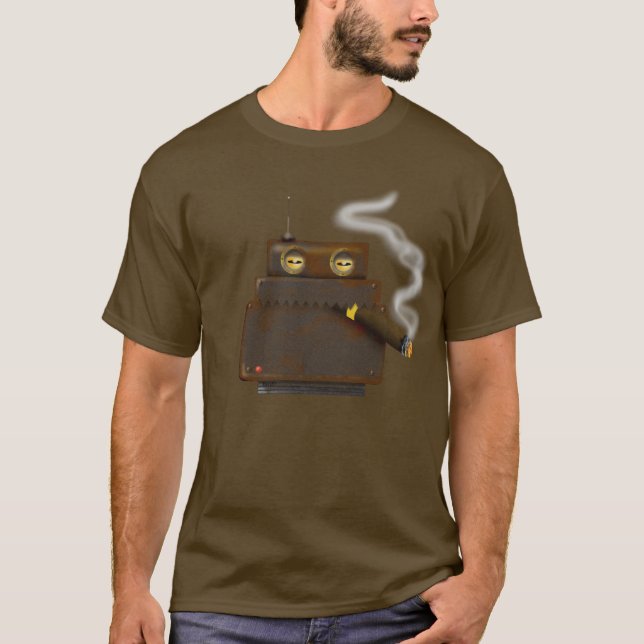 Cigarbot T-Shirt (Vorderseite)