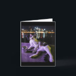 Cigarette Kitten Funny Smoking Cat Meme Stupid Bra Karte<br><div class="desc">Zigarettenkitte Sonnenrauchkatze Meme Stupid Brainrot _1</div>