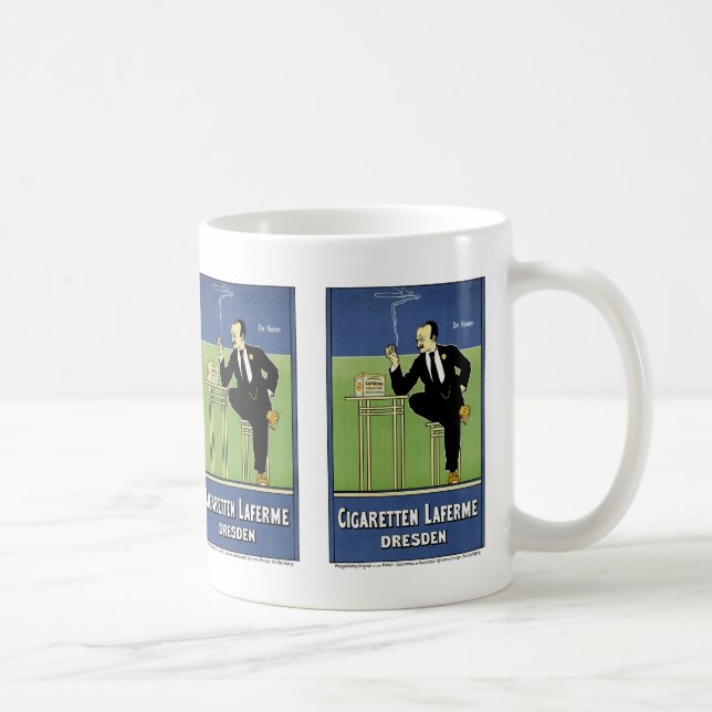 Cigaretten Laferme Kaffeetasse (Rechts)