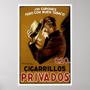 Cigarillos Privados Poster