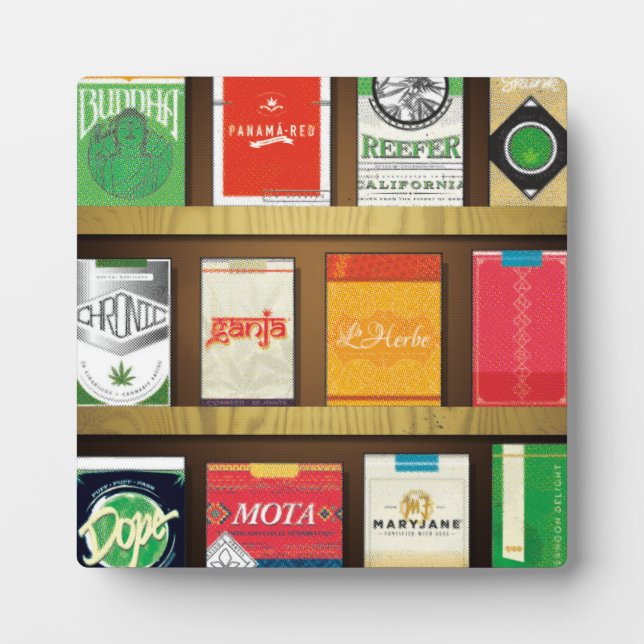 Cigaweed Fotoplatte (Vorderseite)