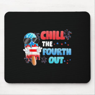 Cill Fourth Out Ice Cream Popsicle 4. Juli Indecle Mousepad