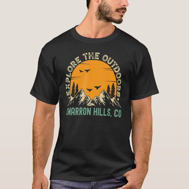 Cimarron Hills Colorado T-Shirt (Vorderseite)