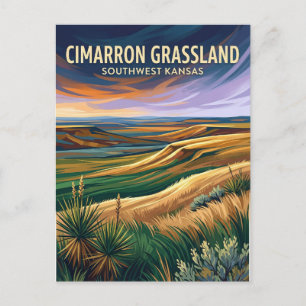 Cimarron National Grassland USA Postkarte