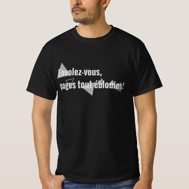 Cimetière Marin Quote T - Shirt (Vorderseite)