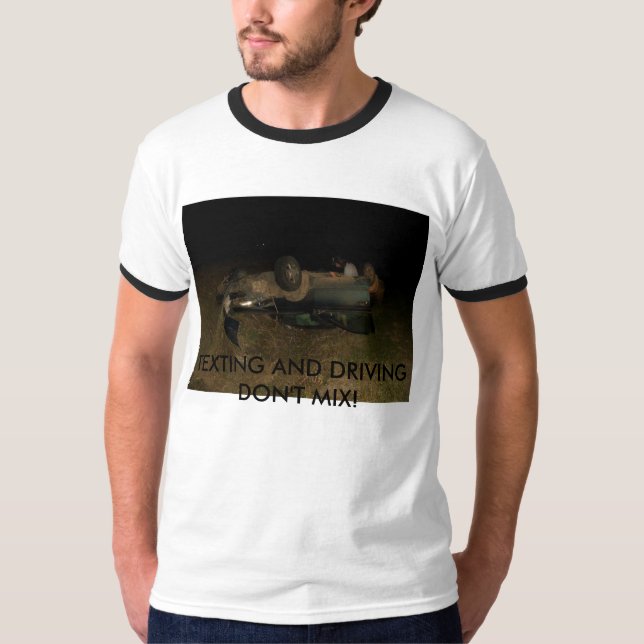 CIMG3429, SIMSEN UND FAHREND MISCHEN SIE NICHT! T-Shirt (Vorderseite)