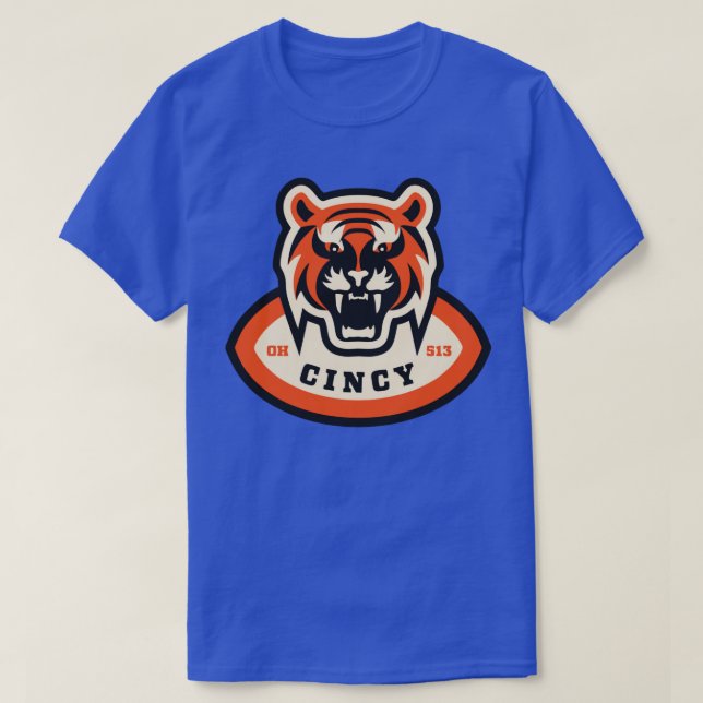 Cin Bengals Merch T-Shirt (Design vorne)