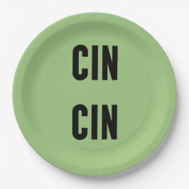 Cin Cin Typography Pappteller