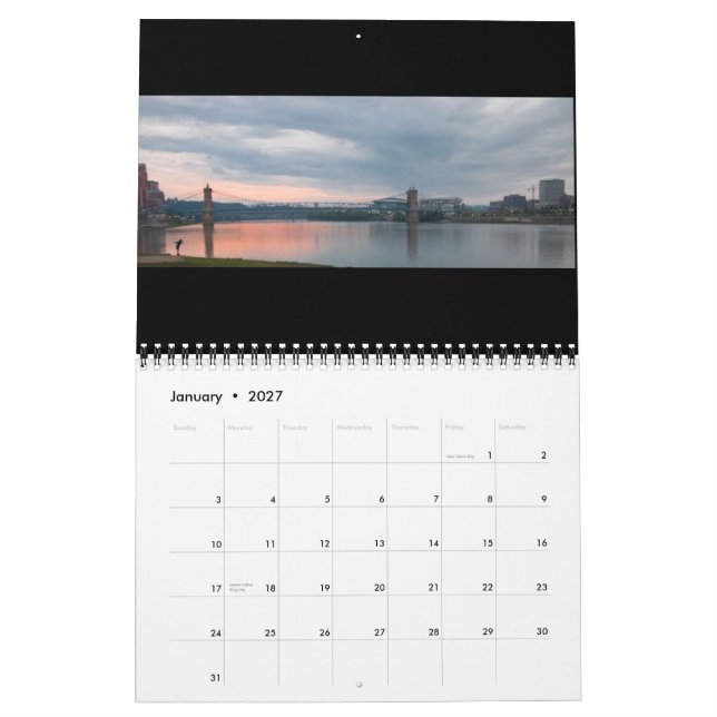 Cincinnati 2015 kalender (Jan 2027)