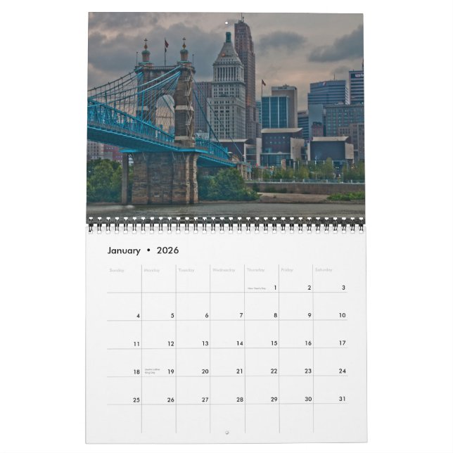 Cincinnati 2015 kalender (Jan 2026)
