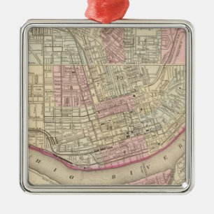 Cincinnati 2 ornament aus metall