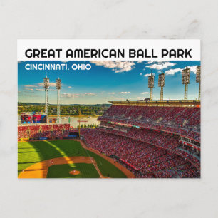 CINCINNATI BALL PARK STADIUM POSTCARDS POSTKARTE