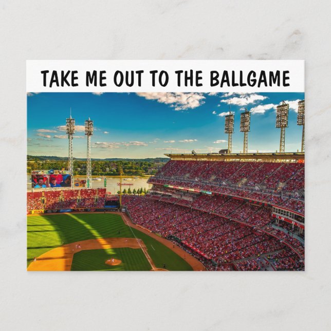 CINCINNATI BALL PARK STADIUM POSTCARDS POSTKARTE (Vorderseite)