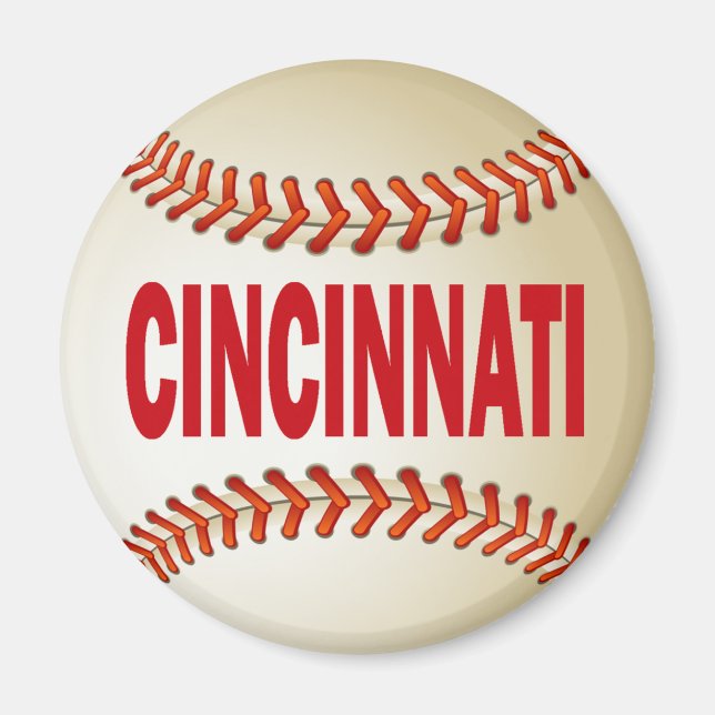 CINCINNATI BASEBALL MAGNET (Vorne)