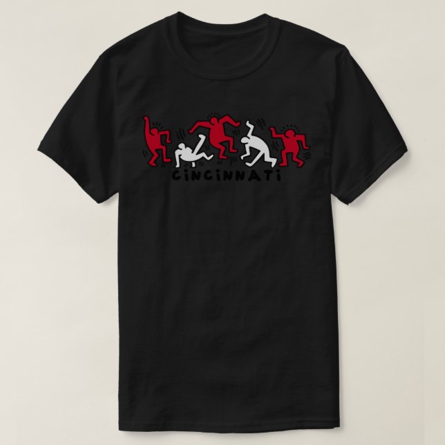 Cincinnati Baseball People T-Shirt (Design vorne)